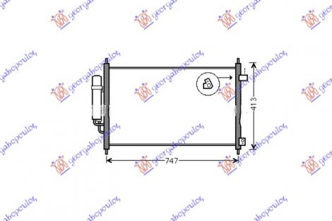 ΨΥΓΕΙΟ A/C 1.7 IVTEC (72.7x38x1.6) (KOYO)