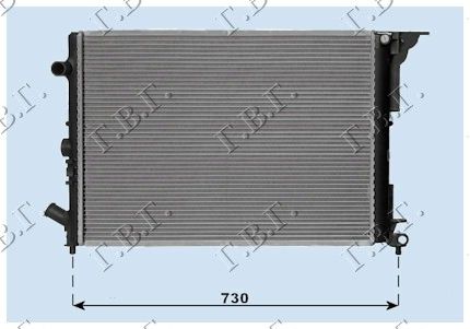 ΨΥΓΕΙΟ ΒΕΝΖΙΝΗ +A/C (39χ39,5χ1,9)