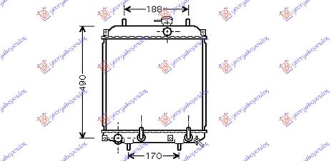 ΨΥΓΕΙΟ ΝΕΡΟΥ 1,0i 12V (40x31,7x16) M/A