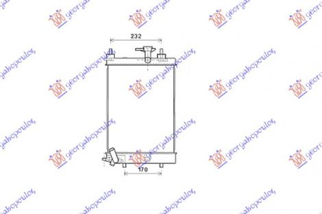 ΨΥΓΕΙΟ 1.0i 12V (40x30x1,6) ΜΗΧΑΝ.