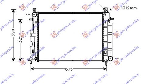 ΨΥΓΕΙΟ 2.0i16V-2.2TID (50x35x3,2) ΜΗΧ.